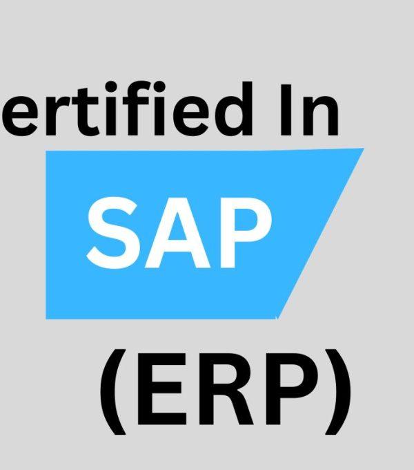 Navttc Batch-5 Certificate in SAP (ERP)