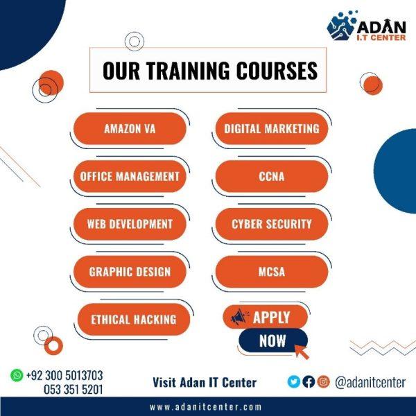 Adan IT Institute courses