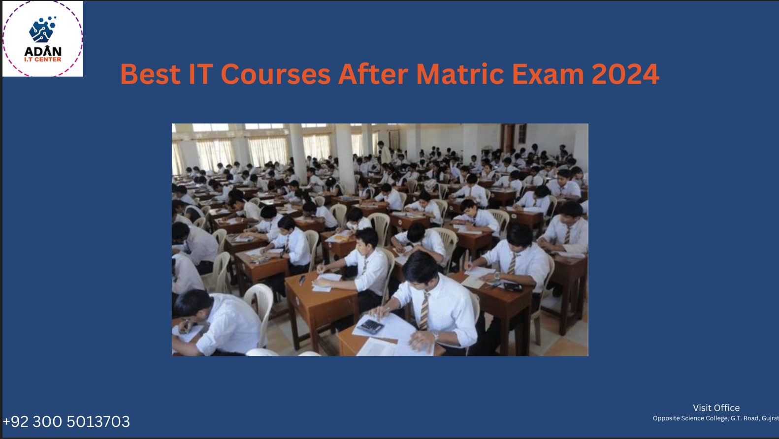 Best IT Courses After Matric Exam 2024