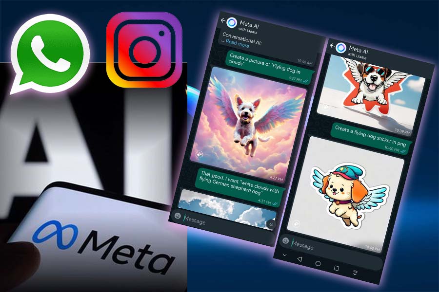 Features AI Chatbot on WhatsApp and Instagram