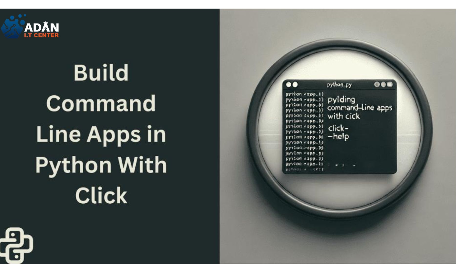 Building Command Line Apps in Python with Click